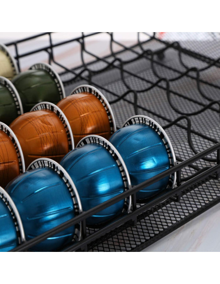 Cajón de Almacenamiento para Cápsulas Nespresso Vertuoline 40 pcs Cajón de Almacenamiento para Cápsulas Nespresso Vertuoline 40 pcs