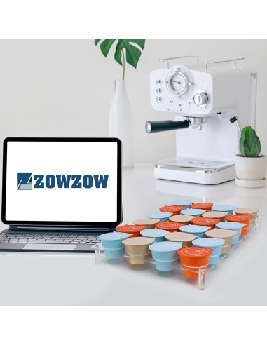 Caja organizadora K-Cup ZOWZOW para 24 cápsulas - Acrílico