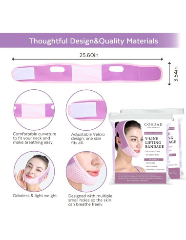 Reductor Doble Papada COSDAD Moldeador Facial Talla Única