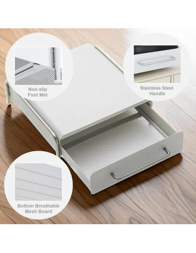 Caja organizadora para K Cup COMOCE, capacidad 30 cápsulas, metal