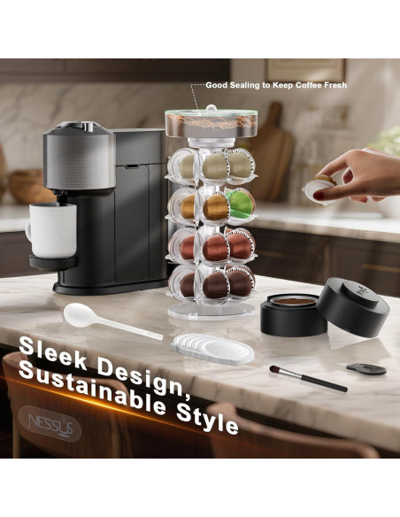 Soporte para Cápsulas Reutilizables Nespresso Vertuo NESSUS Soporte para Cápsulas Reutilizables Nespresso Vertuo NESSUS