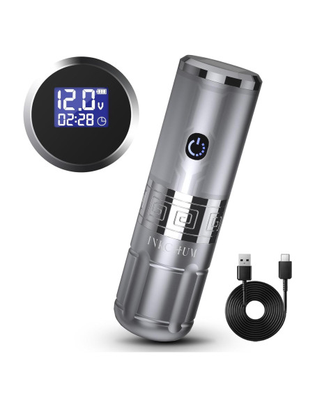 Máquina de Tatuaje Inalámbrica INKCHUM K6031 2000mAh OLED Máquina de Tatuaje Inalámbrica INKCHUM K6031 2000mAh OLED