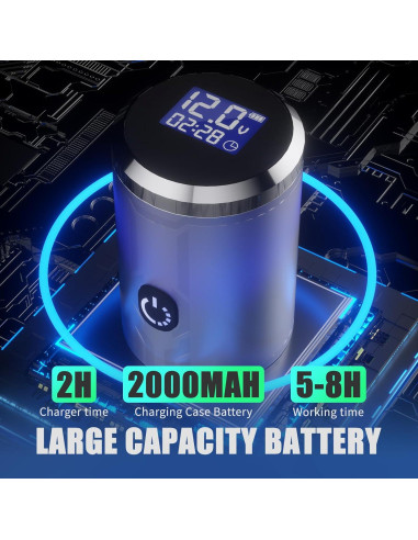 Máquina de Tatuaje Inalámbrica INKCHUM K6031 2000mAh OLED
