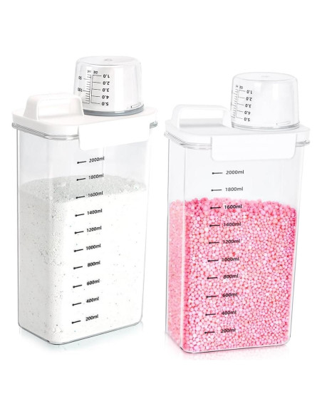 Dispensador de Detergente para Ropa Tokokimo - 2 Paquetes, 1.53L Dispensador de Detergente para Ropa Tokokimo - 2 Paquetes, 1.53L