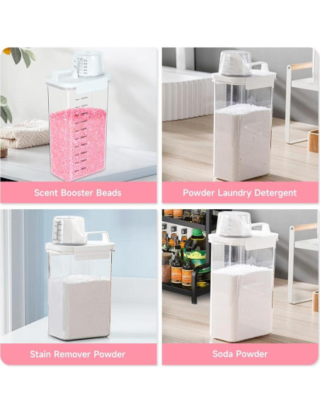 Dispensador de Detergente para Ropa Tokokimo - 2 Paquetes, 1.53L Dispensador de Detergente para Ropa Tokokimo - 2 Paquetes, 1.53L