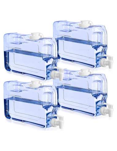 Dispensador de Bebidas Funnymoom 4 Botellas 4.16L Grifo BPA Libre