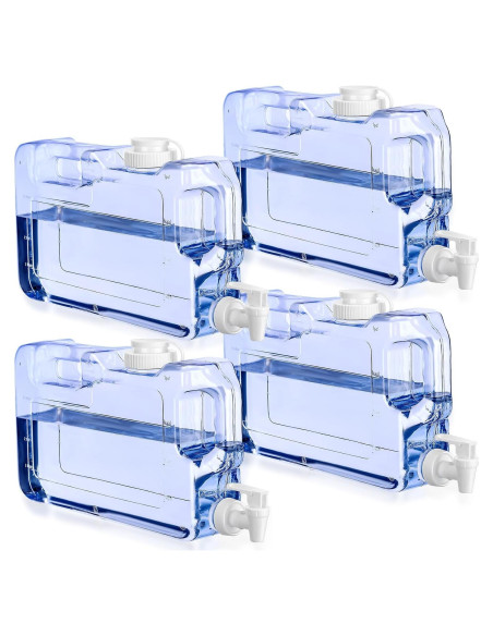 Dispensador de Bebidas Funnymoom 4 Botellas 4.16L Grifo BPA Libre Dispensador de Bebidas Funnymoom 4 Botellas 4.16L Grifo BPA Libre