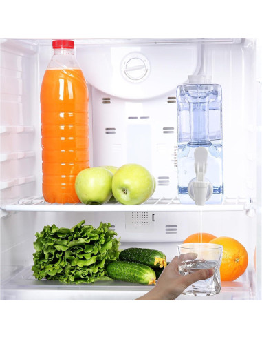 Dispensador de Bebidas Funnymoom 4 Botellas 4.16L Grifo BPA Libre