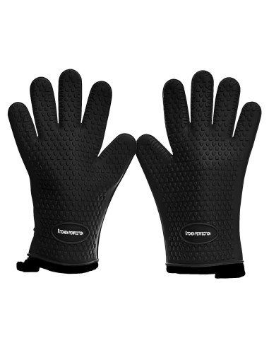Guantes de Silicona para BBQ Kitchen Perfection - Resistentes al Calor
