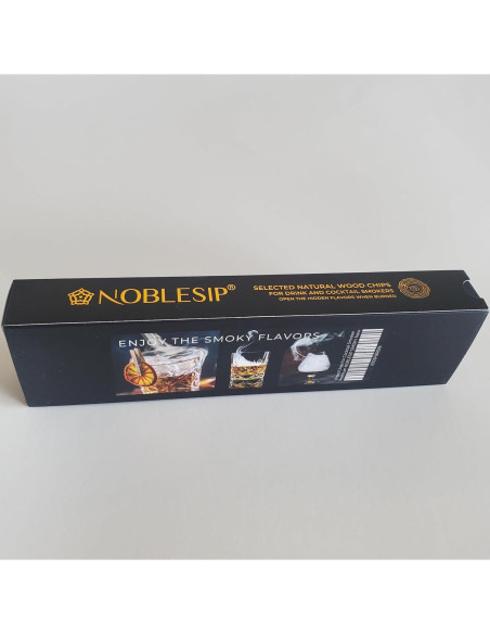 Astillas de Madera NobleSip para Ahumadores - Set 4 Sabores Astillas de Madera NobleSip para Ahumadores - Set 4 Sabores