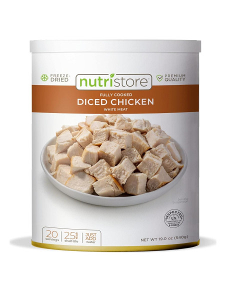 Pollo Liofilizado Nutristore 520g - Alimento de Emergencia Pollo Liofilizado Nutristore 520g - Alimento de Emergencia
