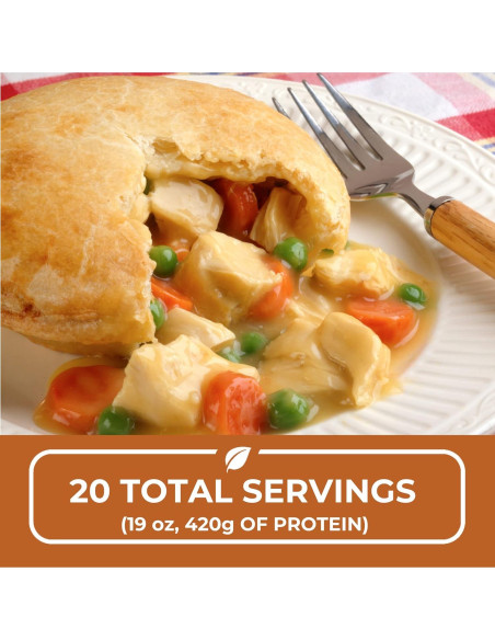 Pollo Liofilizado Nutristore 520g - Alimento de Emergencia Pollo Liofilizado Nutristore 520g - Alimento de Emergencia