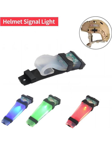 Luz de Señal para Casco BOOIU TK-XHD Verde Impermeable