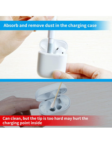 Kit de Limpieza para AirPods Pro Herfair con 2 Bolígrafos