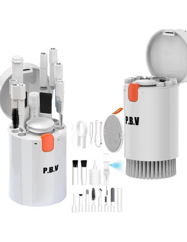 Kit de Limpieza para Laptop Hoi-e Q20 con Spray y Cepillos