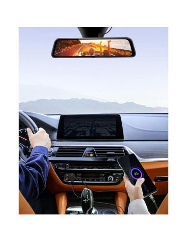 Cargador de coche WOLFBOX G900 Tripro 3 canales 2 en 1