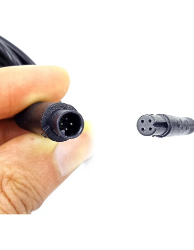 Cable de Extensión 4 Pines YQMAJIM 3 metros para Cámara de Respaldo