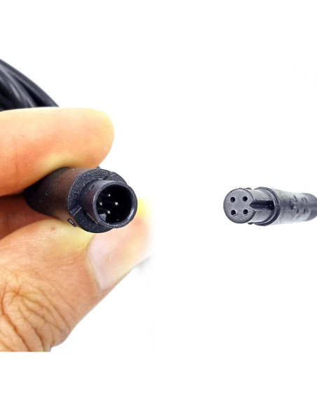 Cable de Extensión 4 Pines YQMAJIM para Cámara de Respaldo 2m Cable de Extensión 4 Pines YQMAJIM para Cámara de Respaldo 2m