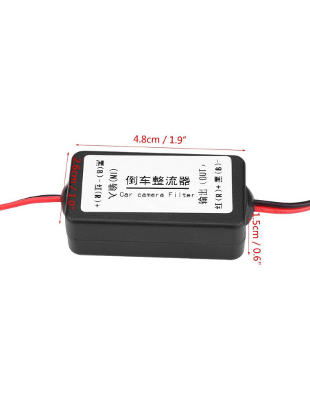 Rectificador de Vista Trasera Keenso 12V DC para Coche Rectificador de Vista Trasera Keenso 12V DC para Coche