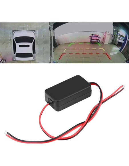 Filtro Rectificador de Potencia 12V CC para Cámara de Coche Filtro Rectificador de Potencia 12V CC para Cámara de Coche