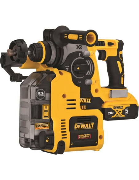 Martillo Rotatorio DEWALT 20V SDS Plus 1" con Extractor Martillo Rotatorio DEWALT 20V SDS Plus 1" con Extractor
