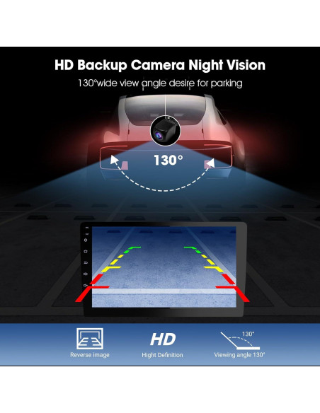 Estéreo Doble Din Haudio 9" CarPlay Inalámbrico y GPS Estéreo Doble Din Haudio 9" CarPlay Inalámbrico y GPS