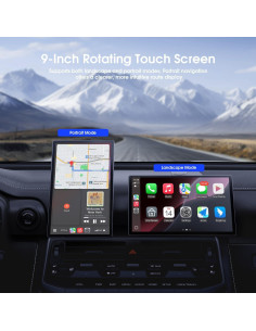 Pantalla CarPlay Avylet 9" HD con Cámara de Reversa 2