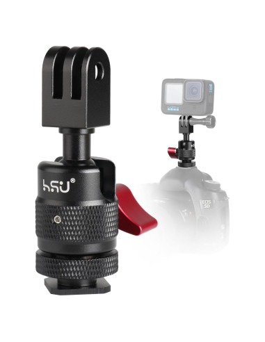 Adaptador de Montaje de Zapata Fría HSU para Cámara y GoPro