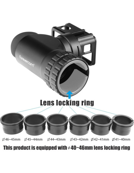 Adaptador de cámara lateral Forevercam para DJI Osmo Action 3/4 Adaptador de cámara lateral Forevercam para DJI Osmo Action 3/4