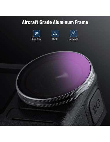 Juego de Filtros ND NEEWER para DJI Osmo Action 5 Pro/4/3 - 6 Piezas