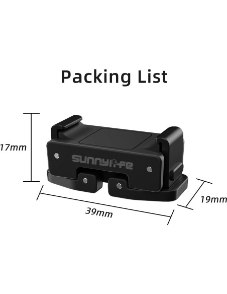 Adaptador de extensión rápida DJI Osmo Pocket 3 - Aluminio Adaptador de extensión rápida DJI Osmo Pocket 3 - Aluminio