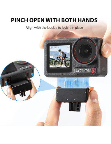 Adaptador Magnético Tomat para DJI Osmo Action 5 Pro - 40g
