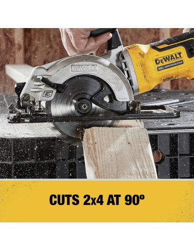 Sierra Circular DEWALT ATOMIC 20V 4-1/2" Sin Escobillas DCS571B