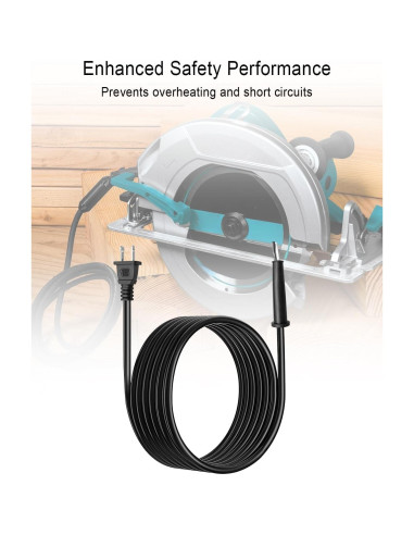 Cable de Alimentación Reemplazo Makita 664463-0 2,5m