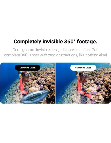 Cámara de Acción 360 Insta360 X4 con Paquete de Buceo