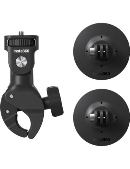Kit de Montaje Completo para Motocicleta Insta360 - Negro Kit de Montaje Completo para Motocicleta Insta360 - Negro