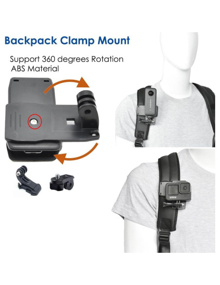 Kit de Accesorios de Montaje VG para Insta360 y GoPro Kit de Accesorios de Montaje VG para Insta360 y GoPro