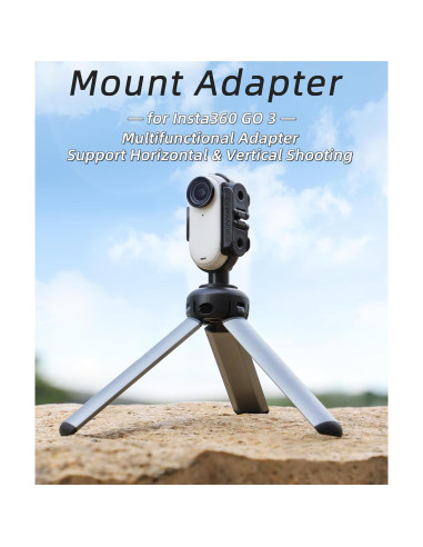 Adaptador de Montaje para Cámara Insta360 GO 3/GO 3S - Hooshion