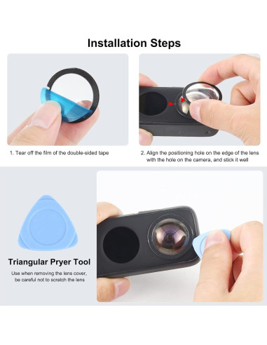 Cubierta Protectora de Lente PULUZ para Insta360 One X2