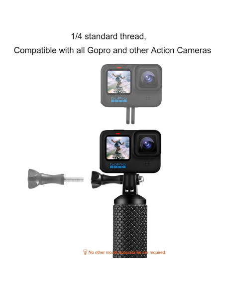 Agarradera Flotante Impermeable Yullmu para GoPro y Acciones Agarradera Flotante Impermeable Yullmu para GoPro y Acciones