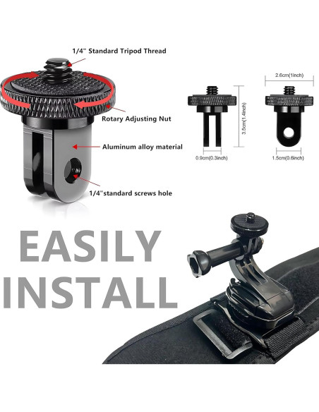 Soporte de Correa para Muñeca SRUIM para Insta360 y GoPro Soporte de Correa para Muñeca SRUIM para Insta360 y GoPro