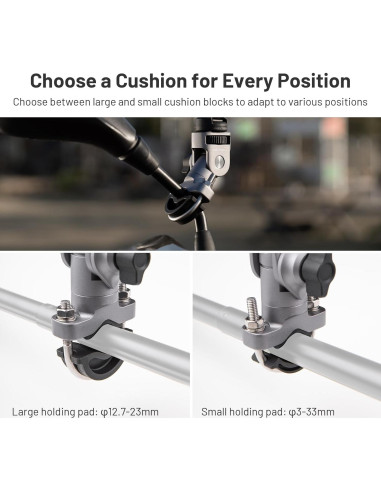 Soporte U-Bolt CapLock PGYTECH para cámaras de acción