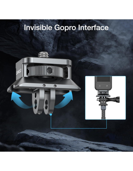 Adaptador de tornillo Arca GP-01 para cámaras GoPro y 360 Adaptador de tornillo Arca GP-01 para cámaras GoPro y 360