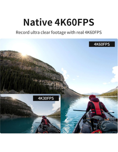 Cámara de Acción SJCAM SJ8 Pro 4K UHD con Estabilización y Accesorios