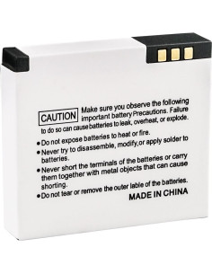 Kastar 2 Baterías Litio-ion 1010mAh para Cámara Xiaomi Yi 2