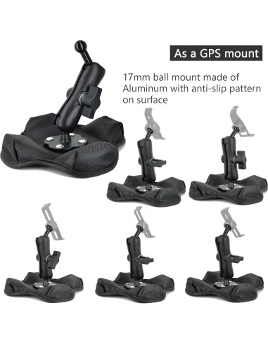 Soporte Portátil Antideslizante VAUBORTTI para GPS y Teléfonos