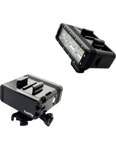 Luces Submarinas Suptig LED a Prueba de Agua 45m para GoPro