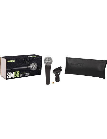 Micrófono Dinámico Cardioide Shure SM58-LC para Voces Micrófono Dinámico Cardioide Shure SM58-LC para Voces