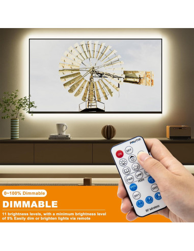 Controlador de Atenuación RF PAUTIX 18 Teclas 5-24V para LED