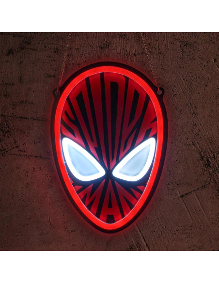 Letrero de Neón LED Spider-Man 55 cm con Brillo Regulable Letrero de Neón LED Spider-Man 55 cm con Brillo Regulable